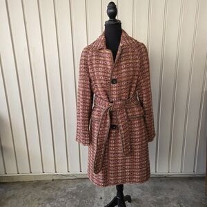 The Limited Women’s Belted Wool Trench Coat Size Large